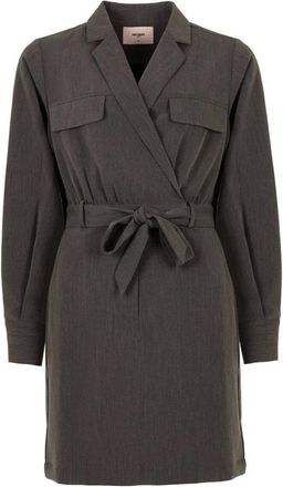 Freebird by Steven Dames, Jurken, Grijs, Maat: XS Viscose