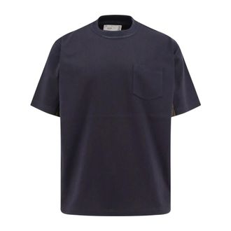 sacai Heren, Tops, Blauw, Maat: S