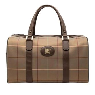 Burberry Pre-owned Weekend Bags, female, Brown, Size: ONE SIZE Pre-owned Boston Bag