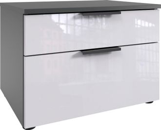 Wimex Nachtkommode »level36 D by fresh to go« mit soft-close Funktion und Lackfronten, 2 Schubladen
