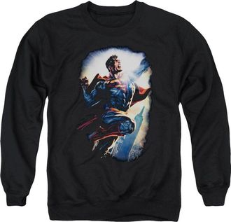 Gildan Superman Ck Superstar Adult Crewneck Sweatshirt