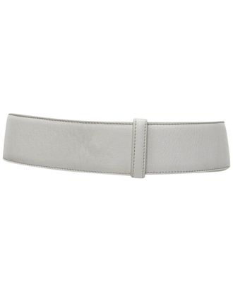 Jil Sander Minimal Wide Leather Belt (Authentic Pre-Loved)