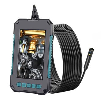 OEM C&aacute;mara Endosc&oacute;pica Industrial Hd 1080p Para Inspecci&oacute;n De Tuber&iacute;as Con Pantalla Lcd De 4,3 Pulgadas, Luz Led, Cable Semirr&iacute;gido Y Tarjeta De 32 Gb (5 