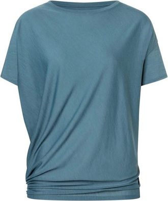 super.natural Yoga Loose Tee T-Shirt f&uuml;r Damen | t&uuml;rkis