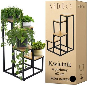 OEM Soporte Para Flores De Varios Niveles Para Flores Y Plantas, Estilo R&uacute;stico Industrial 68