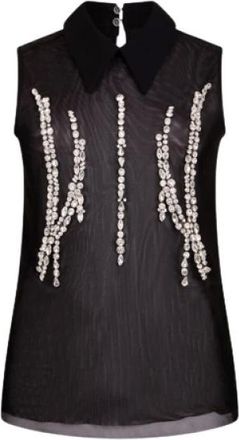 Liu Jo Mujer, Camisetas, Negro, Talla: S