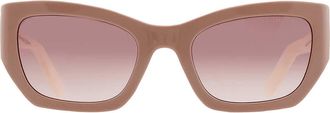 Marc Jacobs Brown Gradient Cat Eye Ladies Sunglasses MARC 723/S 010A/HA 53