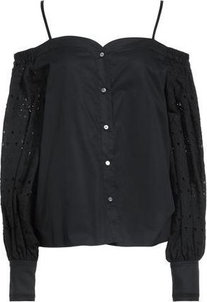 Karl Lagerfeld OFF SHOULDER EMBROIDERY TOP