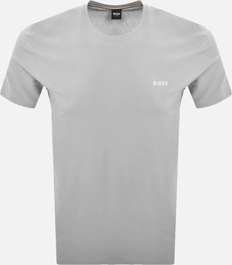 HUGO BOSS Mens BOSS Mix & Match T-Shirt Light Grey - Size: 38