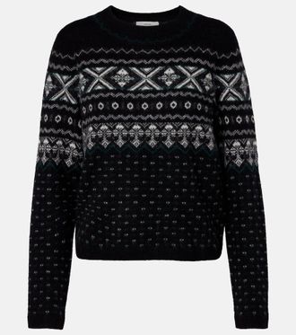 Vince Fair Isle cashmere sweater