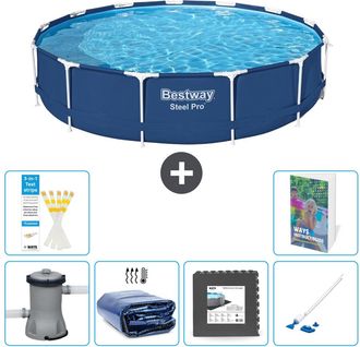 Bestway Piscina Bestway Steel Pro Redonda - 396x84 Cm - 7-piezas S315