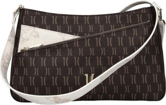 Alviero Martini 1A Classe Faux Leather Crossbody Bag - Dames - Schoudertassen - Bruin - ONE Size - Leer - Tassen