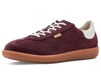 Ecco Soft 11 Lace Up Womens Shoes Dark Ruby Suede/Bright White : EU 42 (US Womens 11-11.5) M, Leather/Suede