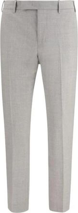 Pantaloni Torino Fleece Wool Dress Pants - Heren - Nette broeken - Grijs - 2XL - Wol - Broeken