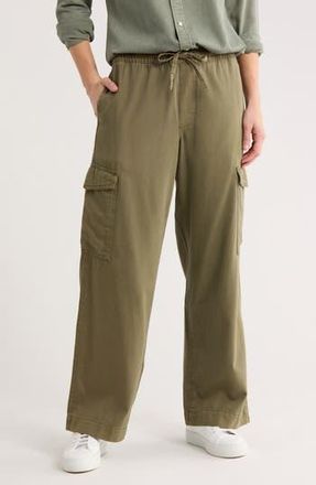 Tailor Vintage Lightweight Cotton Cargo Pants in Army at Nordstrom Rack, Size X-Large