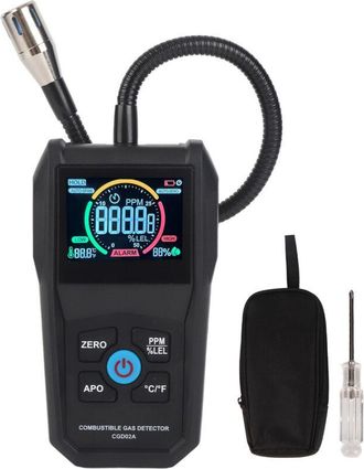 OEM Detector De Gas Combustible De 50 A 50000 Ppm, Pantalla Lcd, Comprobador De Fugas De Gas Port&aacute;til Para Tuber&iacute;as
