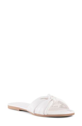 Seychelles Shades of Cool Slide Sandal in White at Nordstrom, Size 11