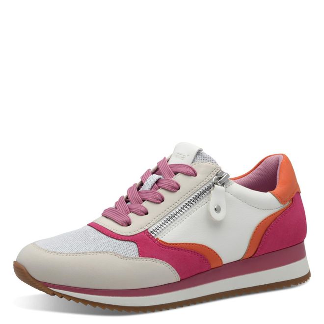 Jana Damen Sneaker Vegan – Mit Reißverschluss, Mehrweite, Bequem & Flach