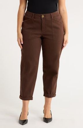 Democracy Utility Pocket Straight Leg Jeans in Cold Brew at Nordstrom Rack, Size 14W