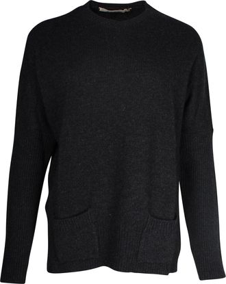 Marni Sweater in Dark Grey Wool