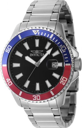 Invicta IN-46136 Mens Pro Diver Watch - Silver - One Size