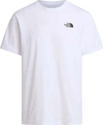 The North Face Evolution Box NSE Tee - Heren - Outdoor shirts - Wit - XL - Katoen - Fitness