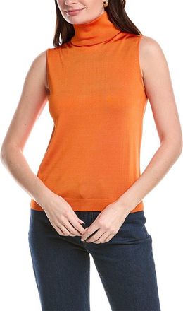 Lafayette 148 New York Sleeveless Turtleneck Shell