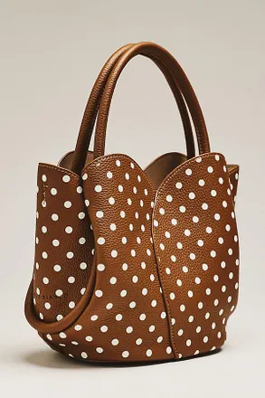 Melie Bianco Tulip Top-Handle Crossbody Tote