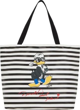 Karl Lagerfeld x Disney Borsa tote reversibile - Nero