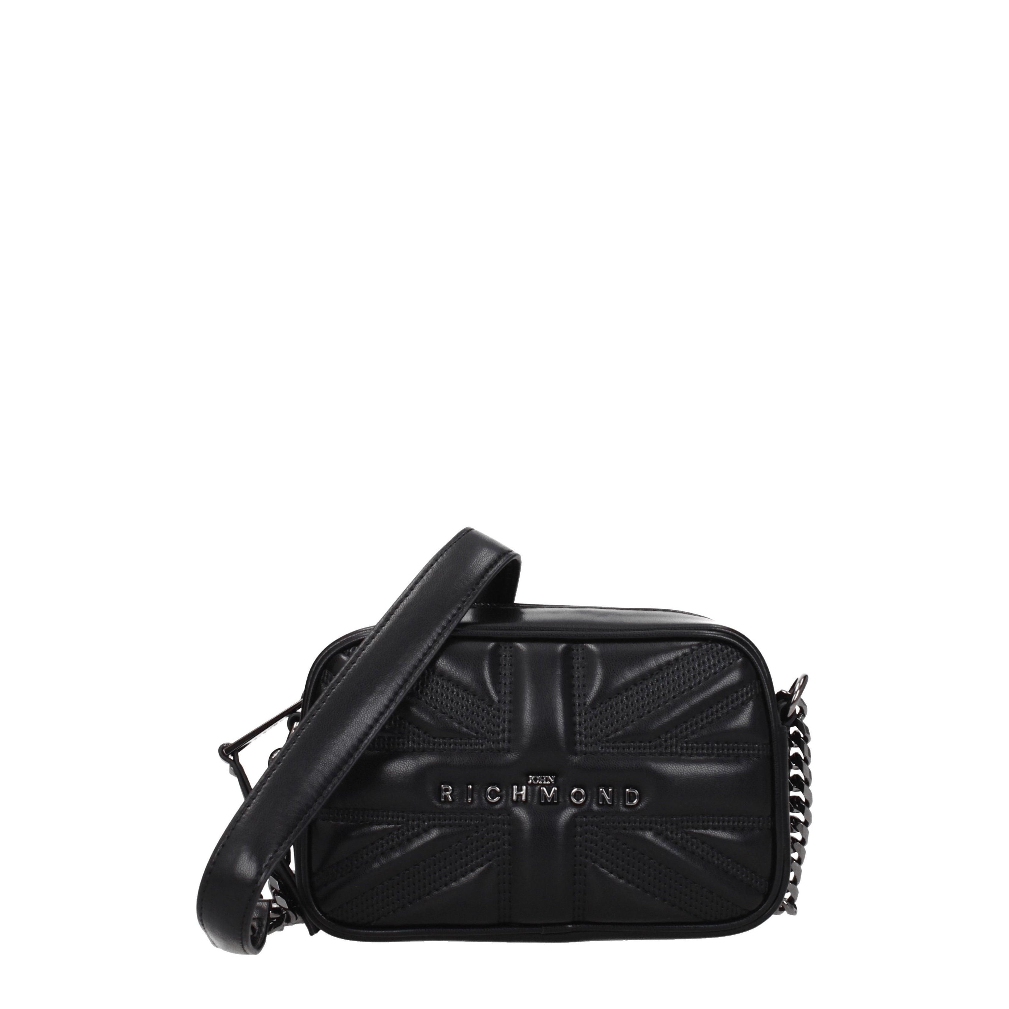 ショルダーバッグ・ポシェット JOHN RICHMOND Women Shoulder Bags RWA24062BOBLACKGOLD Black $_57.JPG?set_id=880000500F