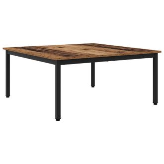 vidaXL Mesa De Caf&eacute; Madera Vieja 100 X 100 X 45 Cm Vidaxl