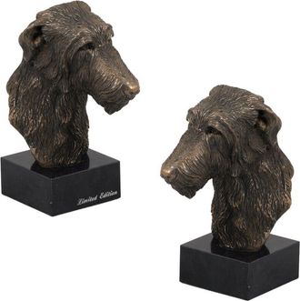OEM Lebrel Escoc&eacute;s, Lebrel - Estatuilla De Perro, Busto Sobre Base De Piedra, Escultura, Trofeo Para La Exposici&oacute;n De Perros De La Marca Art-dog