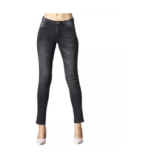 Yes-Zee YES Zee, Dames, Jeans, Zwart, Maat: W27 Katoen