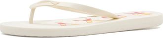 Roxy Tahiti IX Womens Sandals Cream : 10 M, Rubber