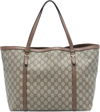Gucci Pre-owned Tote Bags, female, Brown, Size: ONE SIZE Pre-owned Designer Tote Bag