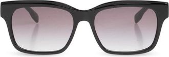 Tory Burch Miller Rectangle Zonnebrillen - Dames - Zonnebrillen - Zwart - 55 MM - Accessoires