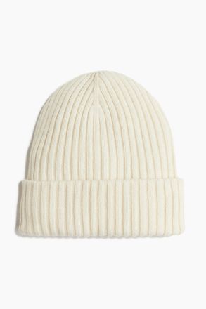 H&M Beanie in Rippstrick - White