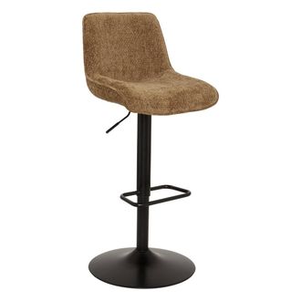 Atmosphera Lote De 2 Taburetes De Bar Cirea Cuadrados, Altura 105 Cm, Giratorios, Color Bronce - Atmosphera Cr&eacute;ateur DInt&eacute;rieur