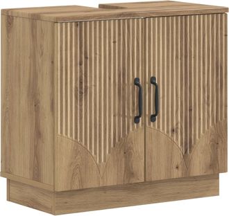 vidaXL Mueble De Lavabo Para Ba&ntilde;o Hoorn Roble Artisan Vidaxl