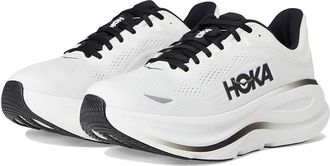 Hoka One One Bondi 9 Mens Shoes White/Black : 11.5 D - Medium, Rubber