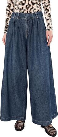 Free People We The Free Scout Wide-Leg Jeans Womens Clothing Deep Indigo : MD (Womens 8-10) 29, Cotton/Denim