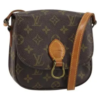 Louis Vuitton Pre-owned Cross Body Bags, female, Brown, Size: ONE SIZE Pre-owned Canvas Cross Body Bag