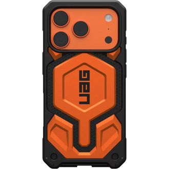 Urban Armor Gear Monarch Pro Funda Para Tel&eacute;fono M&oacute;vil 16 Cm (6.3) Naranja, Negro