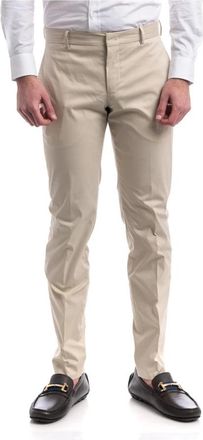 Pantaloni Torino Epsilon Chinos - Heren - Chinos - Beige - XL - Katoen - Broeken