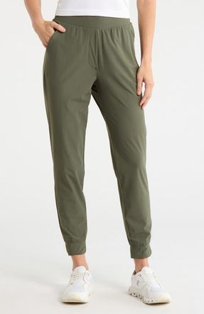 90 Degree by Reflex Warp Slim Fit Joggers in Thyme at Nordstrom Rack, Size X-Large