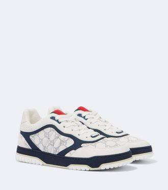 Gucci Zapatillas Gucci Re-Web de piel