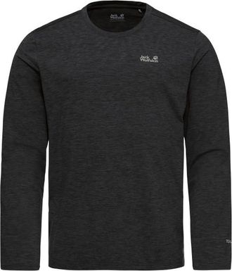 Jack Wolfskin Trail L/S Funktionsshirt f&uuml;r Herren | schwarz