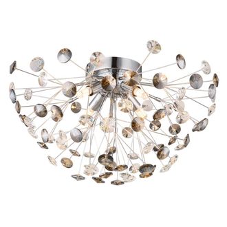 Globo Lighting Globo - Plaf&oacute;n - Katrina - Cromo - Vidrio - &Oslash; 45cm - G9 - 64135dc