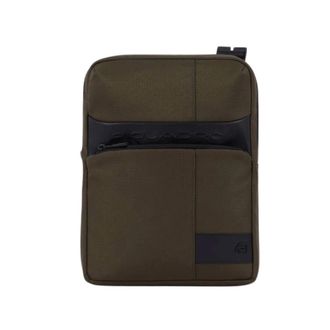 Piquadro Stylish Borselli - male - Piquadro - Cross Body Bags - Green - ONE SIZE - Bags
