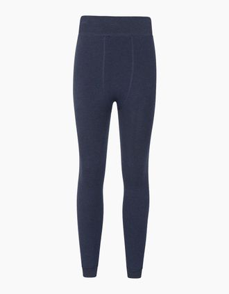 Mountain Warehouse Womens Mountain Warehouse Womens/Ladies Fluffy Fleece Lined Thermal Leggings - Navy - Size: 10